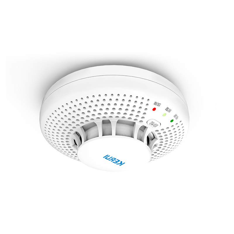 Smoke Sensor Alarm Sensitive Photoelectric Independent Fire Smoke Detector Home Security Alarm System Smoke Detector Tester