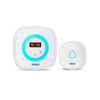 Kerui M526 Time Display Doorbell with F52 Push Button, Operating at over 500 Feet with Time Display, 58 Chimes, 4 Volume Levels, 4 Working Modes, 1 Plugin Receiver & 1 Push Button
