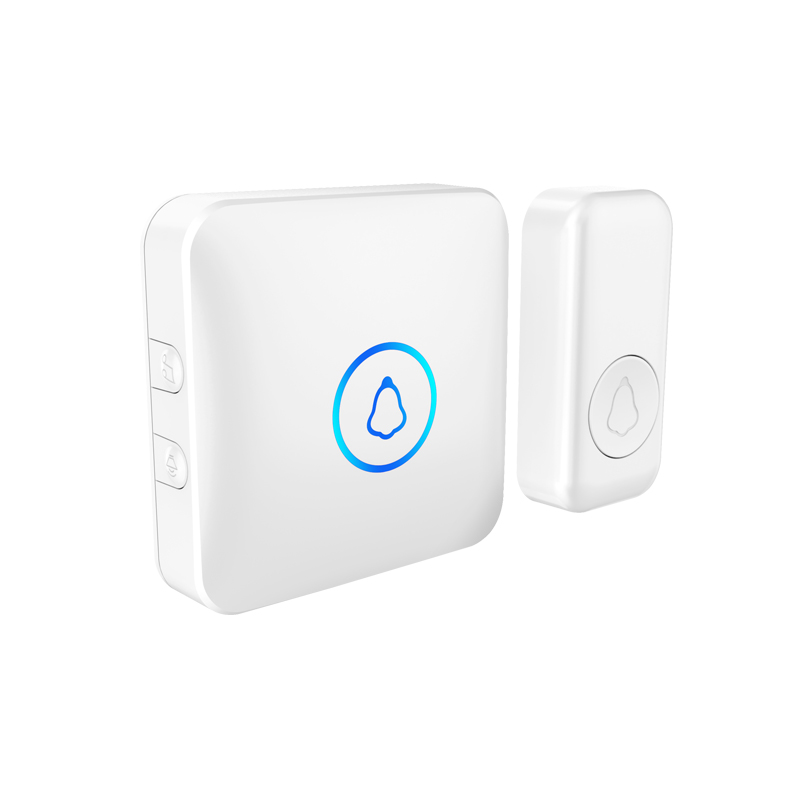 Kerui Split Welcome Device with LED Doorbell Smart Mulit-function Wireless Doorbell