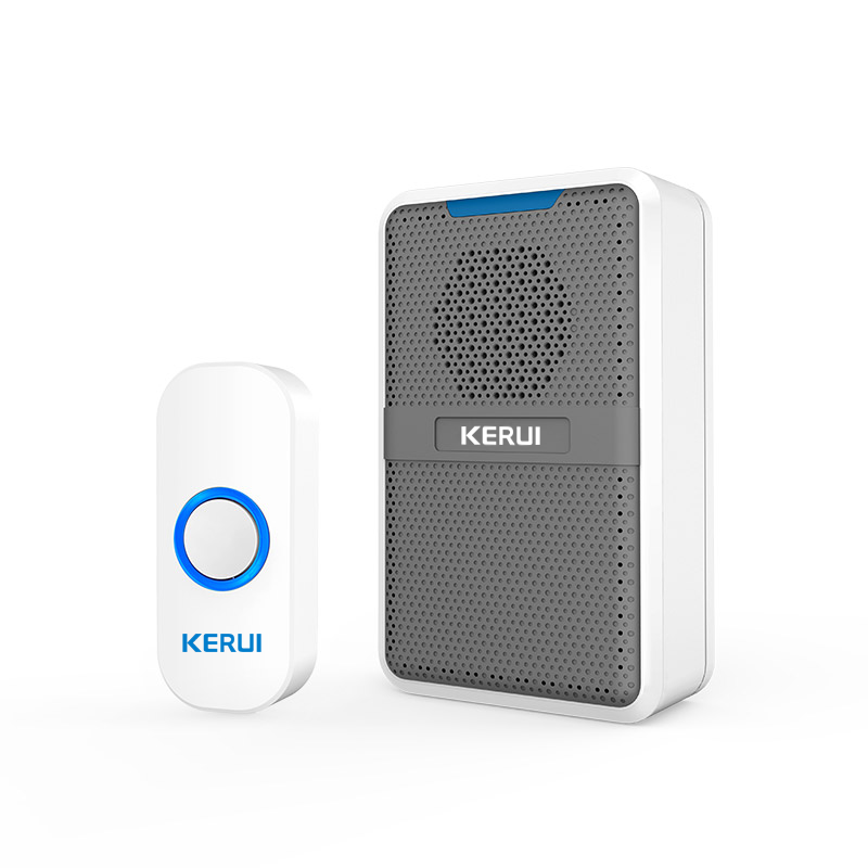 Kerui Multifunctional Smart Ring Door Bell Wifi Home Alarm Wireless Doorbell And Button