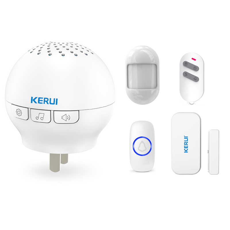 Waterproof Wireless Doorbell 100-240V 32 Rings 4 Volume Chime 300M Remote Led Light Ring Door Bell